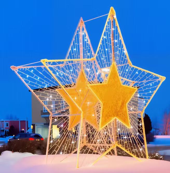 Large Led Outdoor Christmas Star