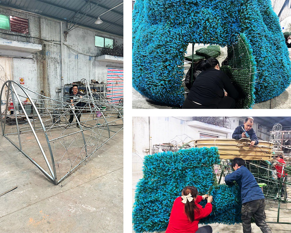 20 Foot Outdoor Christmas Tree Factory